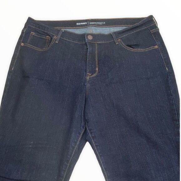 Old Navy Womens size 16S Jeans Curvy Skinny Mid-Rise - Picture 3 of 6